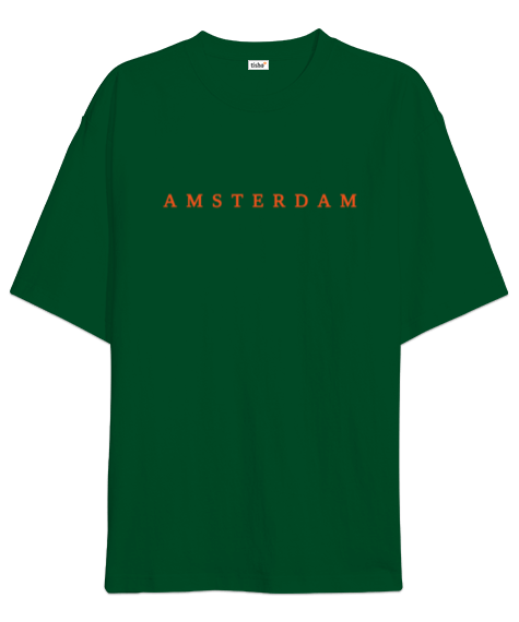 Tisho - Amsterdam City Şehir Oversize Unisex Tişört
