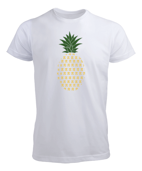 Ananas Pi günü Matematik Erkek Tişört - Tisho