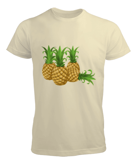 Tisho - ananaslı şık tasarım Erkek Tişört