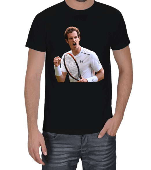 Tisho - Andy Murray Erkek Tişört