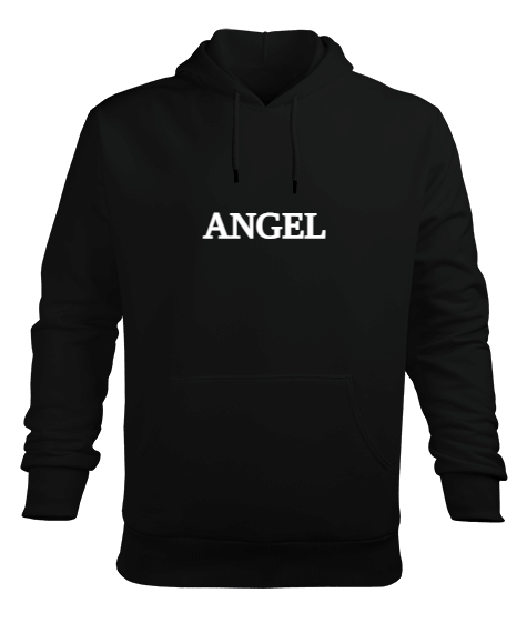 Tisho - Angel /Devil Erkek Kapüşonlu Hoodie Sweatshirt