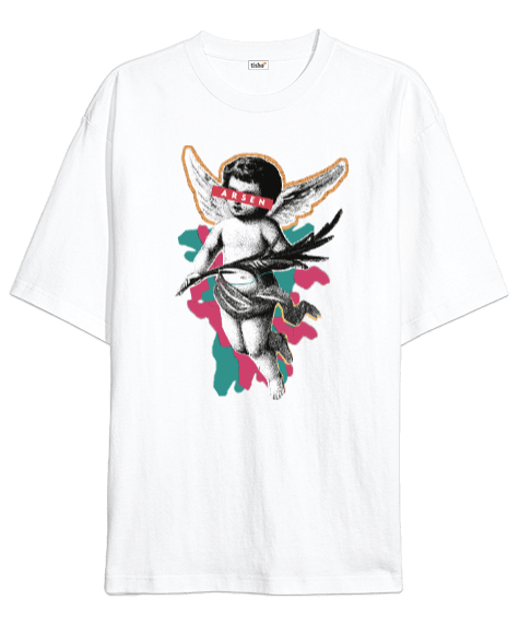 Tisho - Angel Abstract Oversize Unisex Tişört
