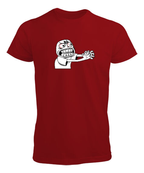 Tisho - Angry Man Kırmızı Erkek Tişört