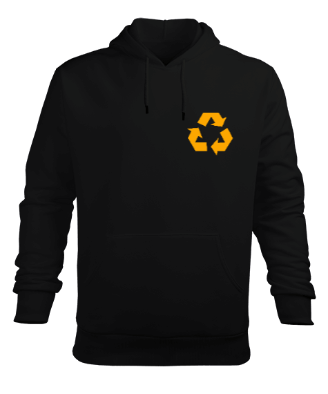 Tisho - angry pumpkin Erkek Kapüşonlu Hoodie Sweatshirt