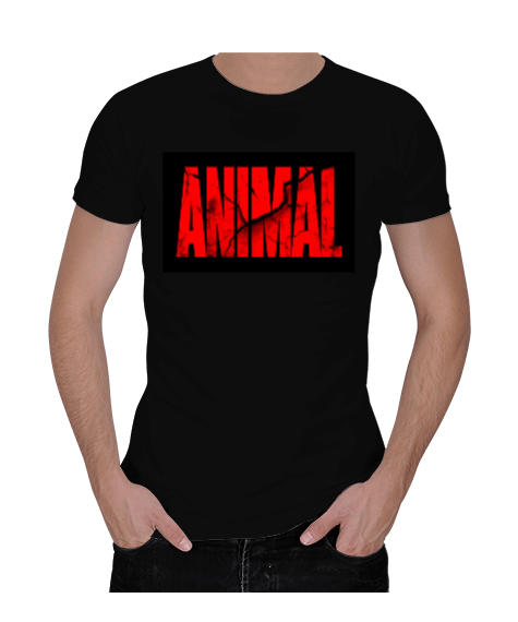 Tisho - Animal 2 Erkek Regular Kesim Tişört