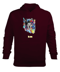 Tisho - Animal Collection Erkek Kapüşonlu Hoodie Sweatshirt