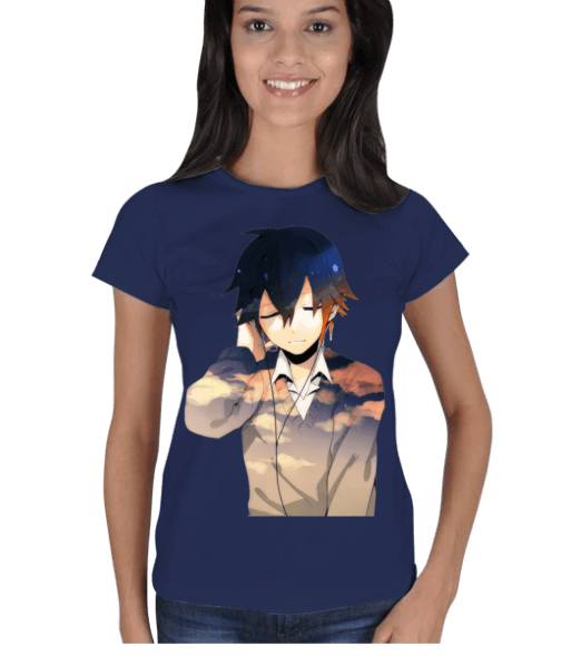 Tisho - Anime Bayan T-shirt Kadın Tişört