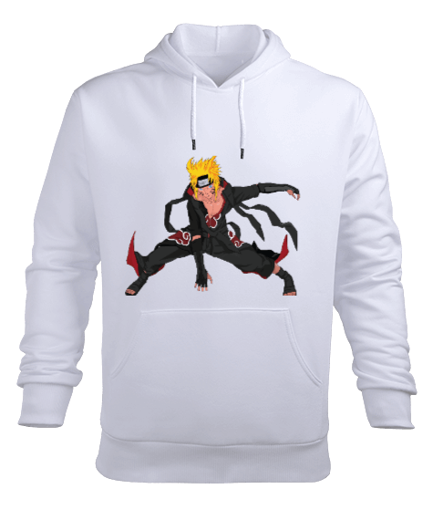 Anime Desenli Sweatshirt Erkek Kapüşonlu Hoodie Sweatshirt
