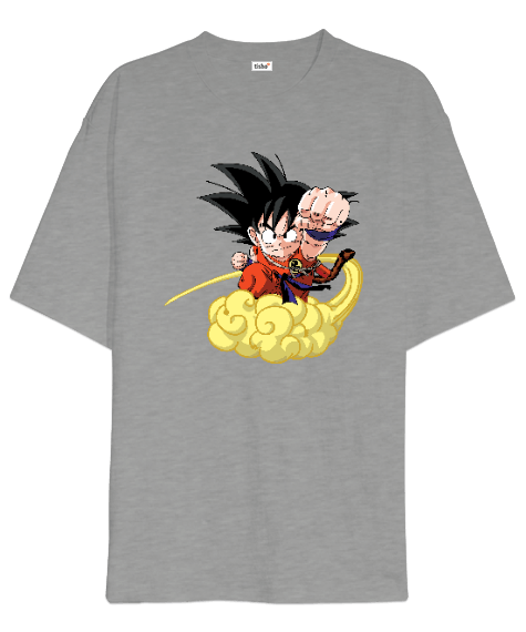 Tisho - Anime Dragon Ball Goku Oversize Unisex Tişört