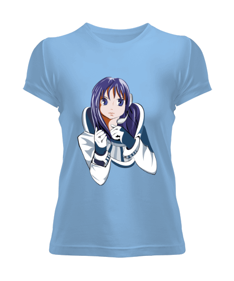 Tisho - anime kadın T-shirt Kadın Tişört