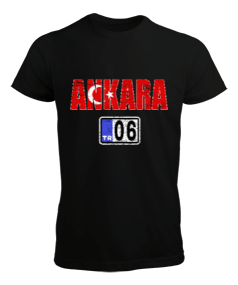 ankara, ankara şehir ,Türkiye,Türkiye bayrağı. Erkek Tişört - Tisho