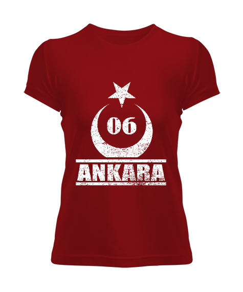 Tisho - ankara, ankara şehir ,Türkiye,Türkiye bayrağı. Kadın Tişört