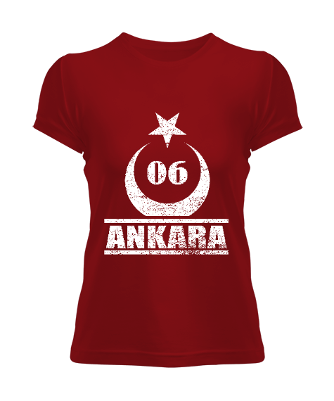 ankara, ankara şehir ,Türkiye,Türkiye bayrağı. Kadın Tişört - Tisho