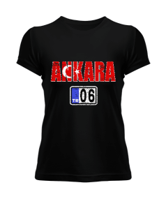 ankara, ankara şehir ,Türkiye,Türkiye bayrağı. Kadın Tişört - Tisho