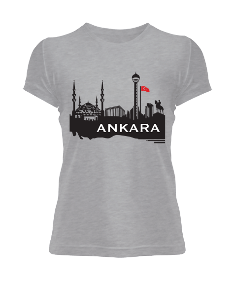 Tisho - Ankara Baskılı Kadın Tişört