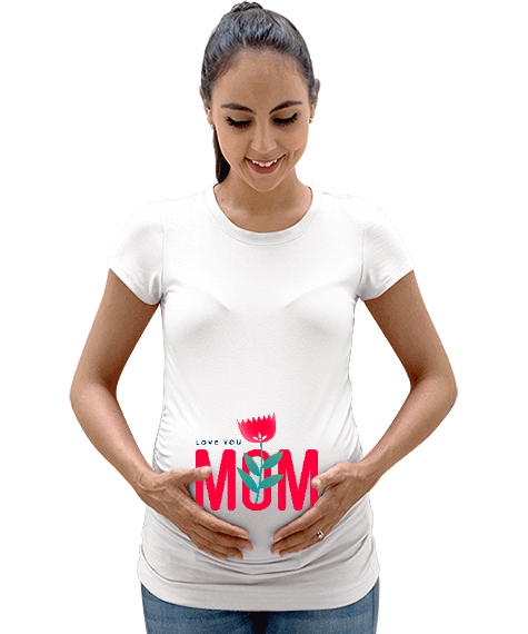 Tisho - anne adaylarına Kadın Hamile Tişört