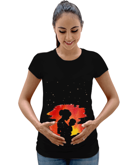 Tisho - Anne Bebek Dünyası Kadın Hamile Tişört