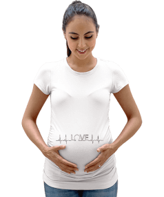 Anne love Kadın Hamile Tişört - Tisho