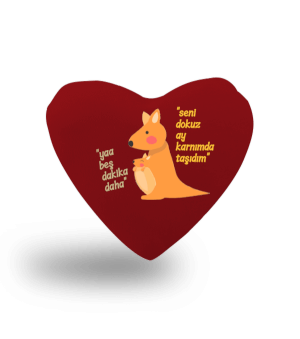 ANNELER GÜNÜ Kalp Yastık - Tisho