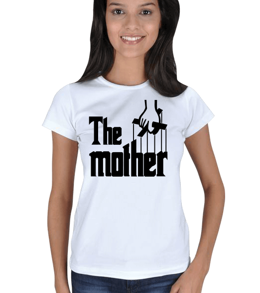 Tisho - Anneler için özel TheMother tişört Kadın Tişört