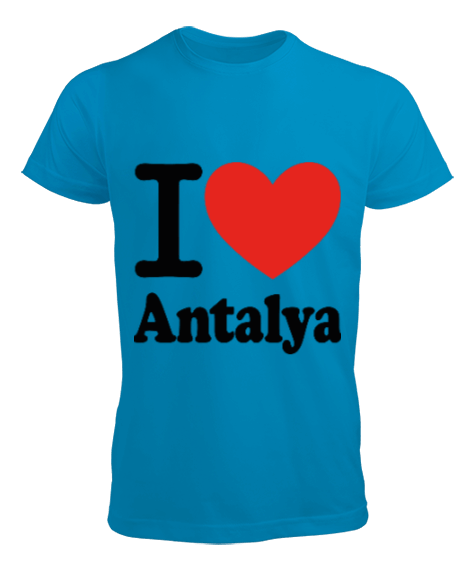 Tisho - Antalya sevenlere yapılmış yaz Erkek Tişört