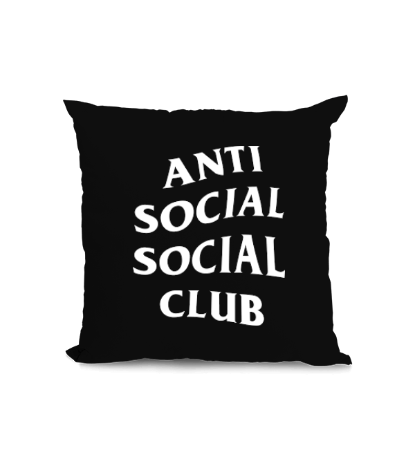 Tisho - anti social social club Kare Yastık