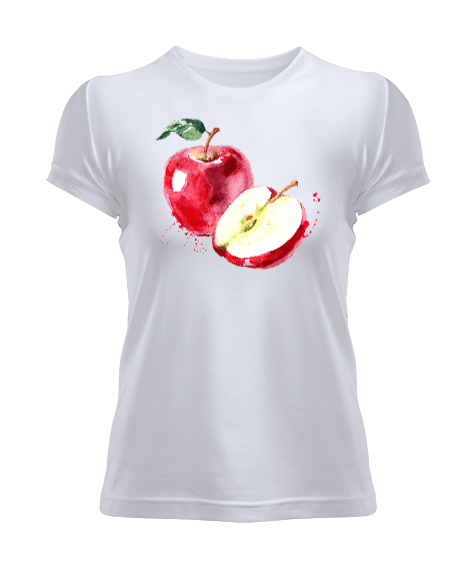 Tisho - Apple - Elma- Kadın Tişört