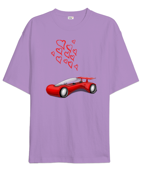 Tisho - Araba aşkı Oversize Unisex Tişört