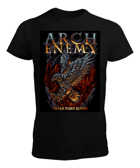 Tisho - Arch Enemy Eagle Flies Alone Erkek Tişört