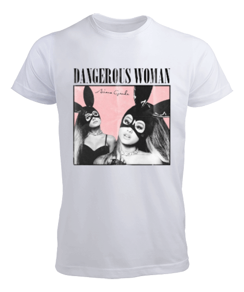 Tisho - Ariana Grande Dangerous Woman Baskılı Erkek Tişört