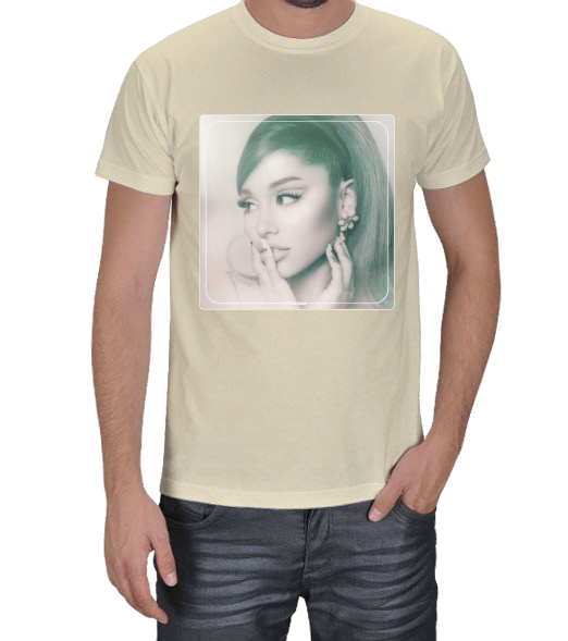 Tisho - Ariana Grande Positions Merch Erkek Tişört