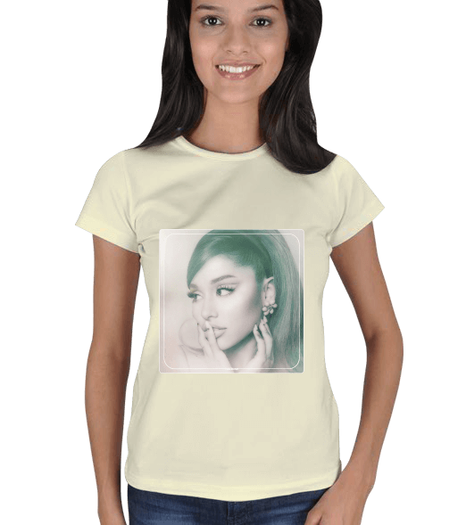 Tisho - Ariana Grande Positions Merch Kadın Tişört