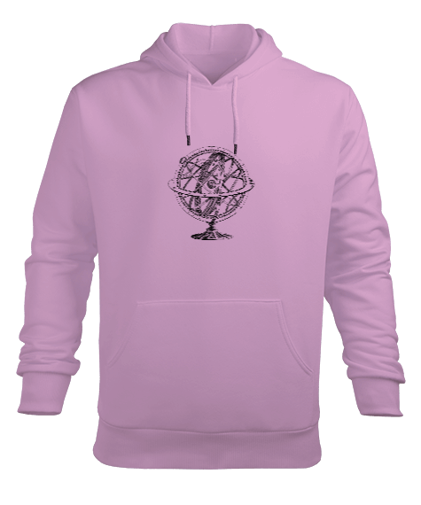 Tisho - Armillary Sphere Erkek Kapüşonlu Hoodie Sweatshirt