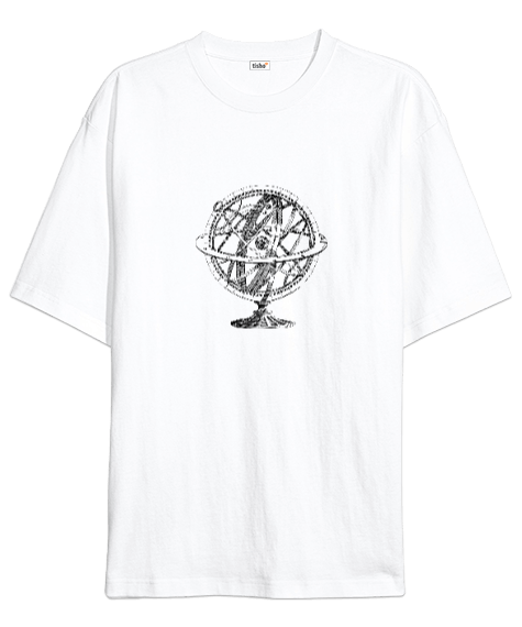 Tisho - Armillary Sphere Oversize Unisex Tişört