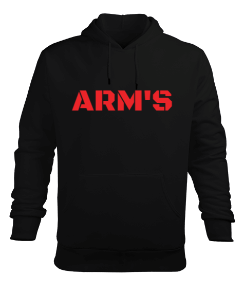 Tisho - ARMS Erkek Kapüşonlu Hoodie Sweatshirt