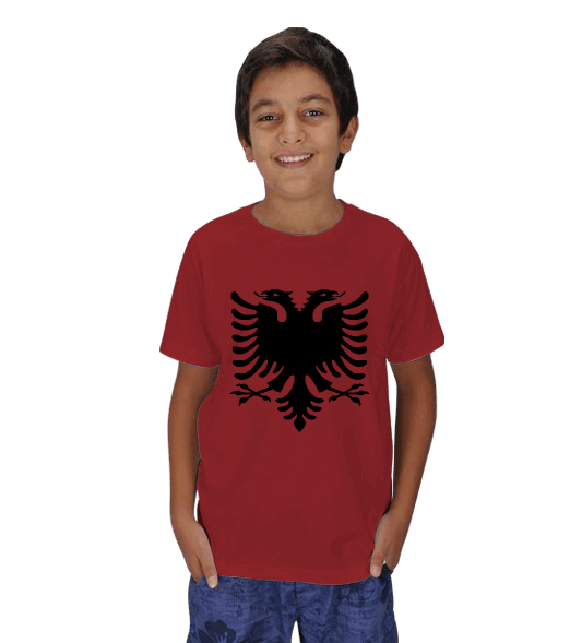 Tisho - Arnavutluk bayrağı Çocuk Unisex