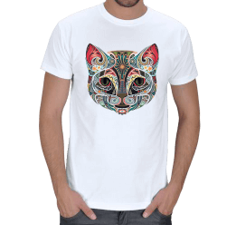 Tisho - Art Cat Erkek Tişört