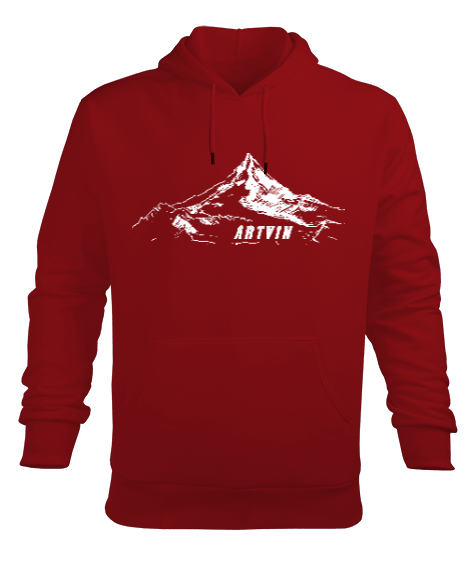 Tisho - artvin Erkek Kapüşonlu Hoodie Sweatshirt