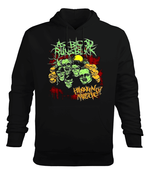 Tisho - As Blood Runs Black Erkek Kapüşonlu Hoodie Sweatshirt