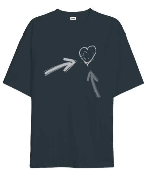 Tisho - aşk Oversize Unisex Tişört
