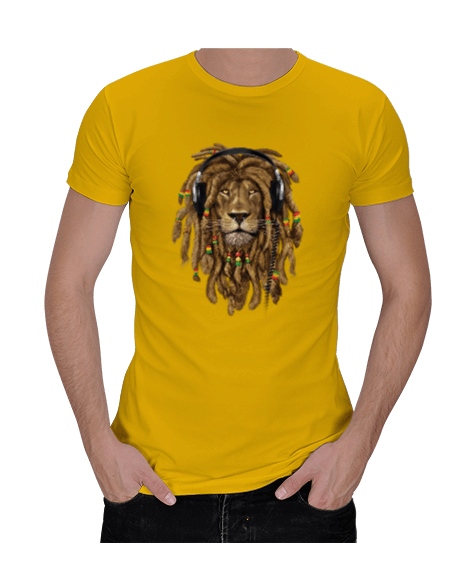 Tisho - aslan Erkek Regular Kesim Tişört