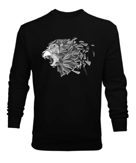 Tisho - Aslan Erkek Sweatshirt