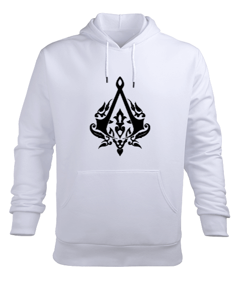 Tisho - Assassins Creed Ottoman Logo Erkek Kapüşonlu Hoodie Sweatshirt