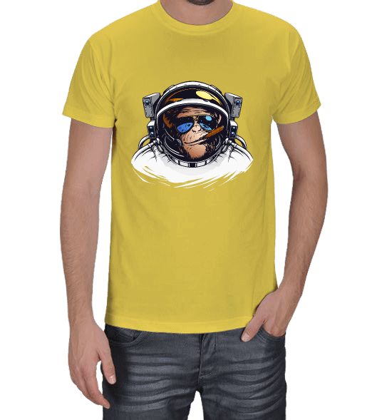 AstroMonkey Erkek Tişört