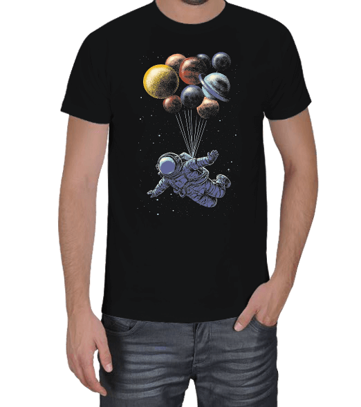 Tisho - Astronaut Erkek Tişört