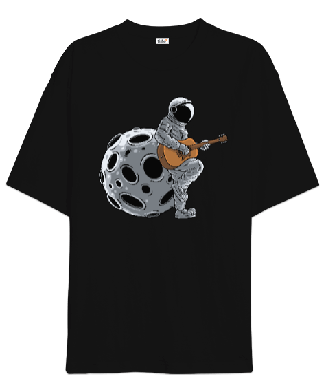 Tisho - Astronaut Guitarist Oversize Unisex Tişört
