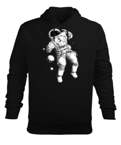 Tisho - Astronaut Sweatshirt Erkek Kapüşonlu Hoodie Sweatshirt