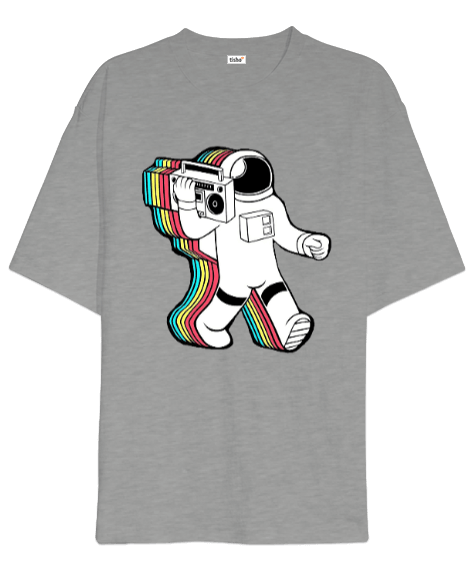 Tisho - Astronot Oversize Unisex Tişört