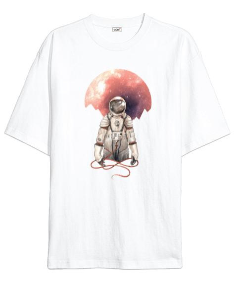 Tisho - Astronot Oversize Unisex Tişört