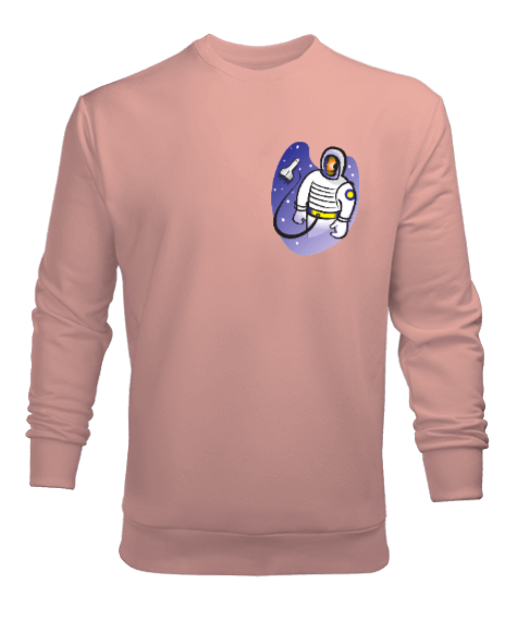 Tisho - Astronot Temalı Erkek Sweatshirt